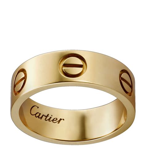 cartiar rings|cartier yellow gold rings.